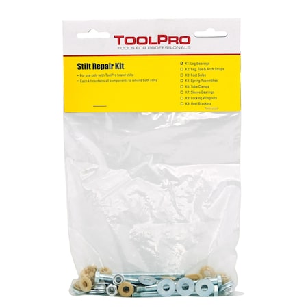 Toolpro K1 Stilt Kit  Leg Bearings TP02451